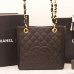 Túi Xách Chanel Petite Timeless Shopper Tote Nữ Da Bê Like Auth 24x25 (2)