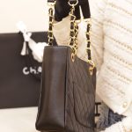 Túi Xách Chanel Petite Timeless Shopper Tote Nữ Da Bê Like Auth 24x25 (2)