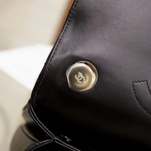 Túi Xách Chanel Trendy Replica 11 Nữ Màu Đen Khoá Mới 25x17x12cm (2)
