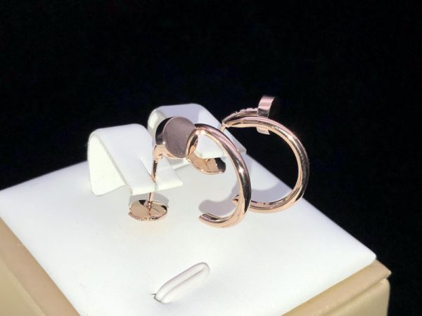 Bông Tai Cartier Juste Un Clou Chế Tác Vàng Hồng 18K (2)