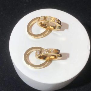 Bông Tai Cartier Love Kim Cương Tự Nhiên Vàng 18K Tuỳ Chỉnh (2)