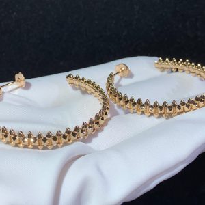 Bông Tai Clash De Cartier Size Lớn Chế Tác Vàng 18K (2)