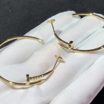 Bông Tai Nữ Cartier Juste Un Clou Chế Tác Vàng 18K (1)