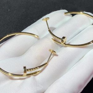 Bông Tai Nữ Cartier Juste Un Clou Chế Tác Vàng 18K (1)