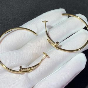 Bông Tai Nữ Cartier Juste Un Clou Chế Tác Vàng 18K (1)