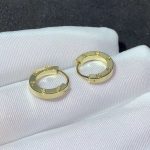 Bông Tai Nữ Chế Tác Vàng 18K Cartier Love (2)