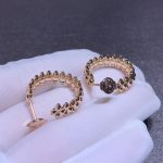 Bông Tai Nữ Clash De Cartier Chế Tác Vàng Hồng 18K (2)