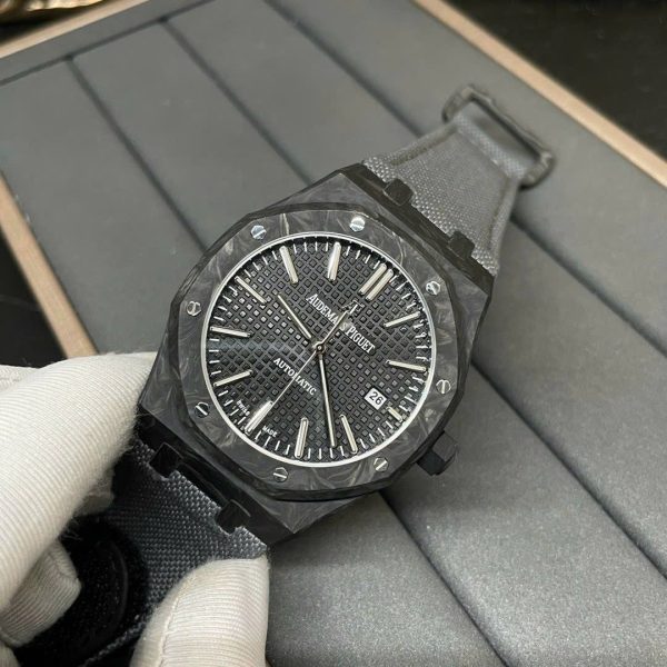 Đồng Hồ Audemars Piguet Royal Oak 15400 Chế Tác Carbon Siêu Nhẹ 41mm (1)