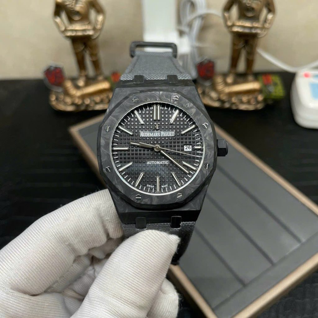 Đồng Hồ Audemars Piguet Royal Oak 15400 Chế Tác Carbon Siêu Nhẹ 41mm (1)