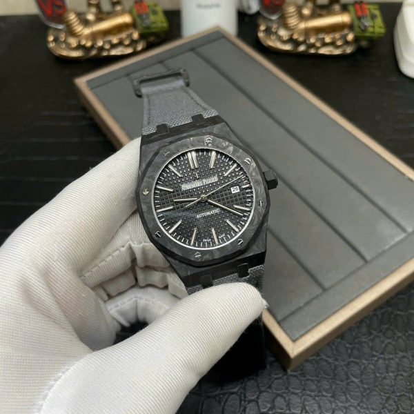 Đồng Hồ Audemars Piguet Royal Oak 15400 Chế Tác Carbon Siêu Nhẹ 41mm (1)