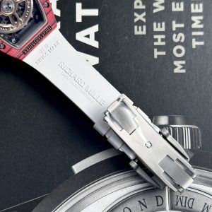 Đồng Hồ Nữ Richard Mille RM07-01 Replica Vỏ Carbon Dây Cao Su 32x46mm (7)