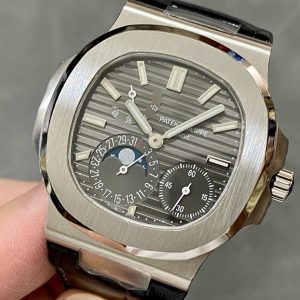 Đồng Hồ Patek Philippe Rep 11 Nautilus 5712 Mặt Xám Khói Nhà Máy PPF 40mm (6)