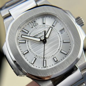 Đồng Hồ Patek Philippe Replica 11 Nautilus 7010 Nữ Mặt Trắng 32mm (6)