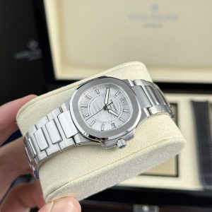 Đồng Hồ Patek Philippe Replica 11 Nautilus 7010 Nữ Mặt Trắng 32mm (6)