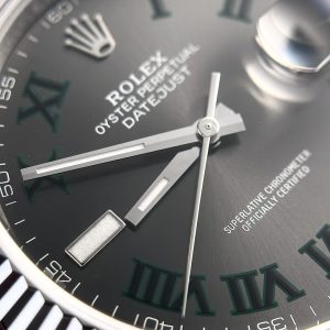 Đồng Hồ Rolex Rep 11 Datejust 126334 Mặt Số Wimbledon VSF 41mm (8)