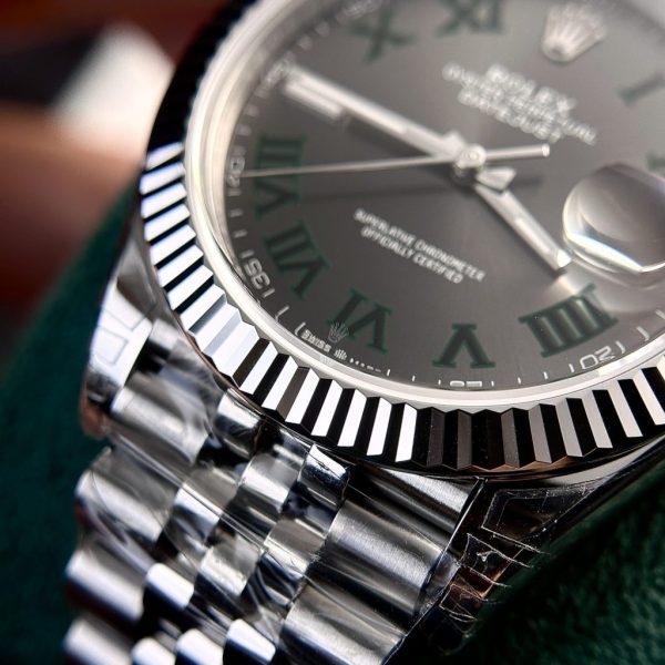 Đồng Hồ Rolex Rep 11 Datejust 126334 Mặt Số Wimbledon VSF 41mm (8)