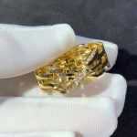 Nhẫn Cartier Chế Tác Kim Cương Tự Nhiên Vàng 18K (2)