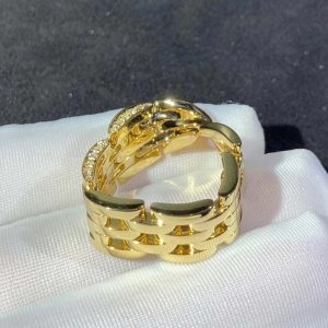 Nhẫn Cartier Chế Tác Kim Cương Tự Nhiên Vàng 18K (2)