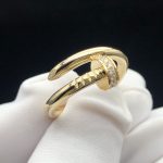 Nhẫn Cartier Juste Un Clou Chế Tác Kim Cương Tự Nhiên Vàng 18K (2)