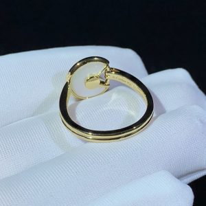 Nhẫn Nữ Cartier Amulette Chế Tác Đá Quý Kim Cương Vàng 18K (2)