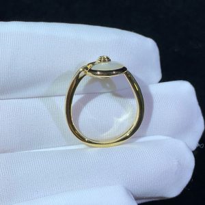 Nhẫn Nữ Cartier Amulette Chế Tác Đá Quý Kim Cương Vàng 18K (2)