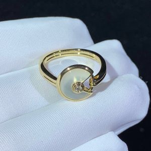 Nhẫn Nữ Cartier Amulette Chế Tác Đá Quý Kim Cương Vàng 18K (2)