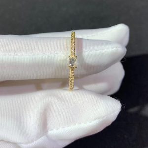 Nhẫn Nữ Cartier Chế Tác Kim Cương Tự Nhiên Vàng 18K (2)