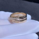 Nhẫn Nữ Cartier Chế Tác Kim Cương Tự Nhiên Vàng Hồng 18K (2)