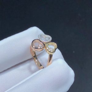 Nhẫn Nữ Cartier Love Vàng 18K 3 Màu Kim Cương Tự Nhiên Chế Tác (2)