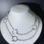 Vòng Cổ Cartier Juste Un Clou Chế Tác Kim Cương Tự Nhiên Vàng Trắng 18K (2)