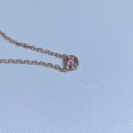 Vòng Cổ Nữ Cartier Chế Tác Đá Quý Tự Nhiên Vàng Hồng 18K (2)