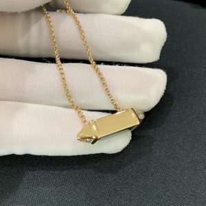 Vòng Cổ Nữ Les Berlingots De Cartier Chế Tác Vàng 18K Đá Quý Tự Nhiên (2)