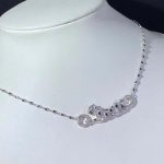 Vòng Cổ Panthère De Cartier Chế Tác Mã Não Kim Cương Tự Nhiên Vàng Trắng 18K (2)