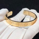 Vòng Tay Nữ Cartier Love Vàng Hồng 18K Tuỳ Chỉnh (2)