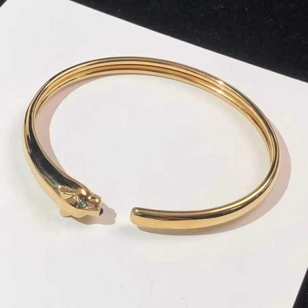 Vòng Tay Nữ Panthere De Cartier Chế Tác Vàng 18K (2)