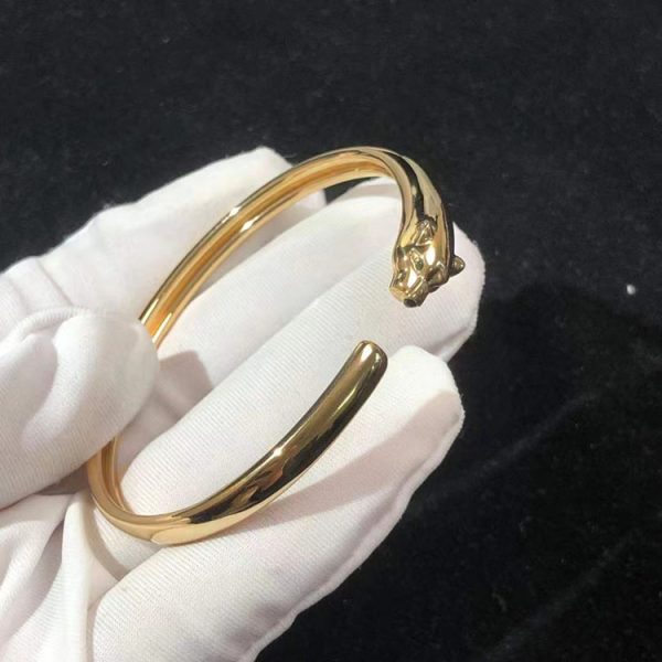 Vòng Tay Nữ Panthere De Cartier Chế Tác Vàng 18K (2)