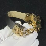 Vòng Tay Panthère De Cartier Chế Tác Mã Não Kim Cương Tự Nhiên Vàng 18K (2)