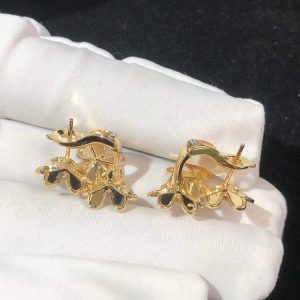 Bông Tai Nữ Van Cleef & Arpels Frivole Chế Tác Vàng 18K Đính Kim Cương Tự Nhiên (2)