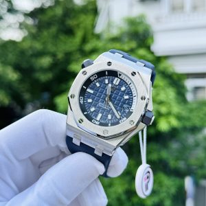 Đồng Hồ Audemars Piguet Rep 11 Royal Oak 15720ST Màu Xanh IP Factory 41mm (5)