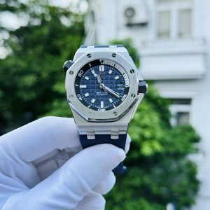 Đồng Hồ Audemars Piguet Rep 11 Royal Oak 15720ST Màu Xanh IP Factory 41mm (5)