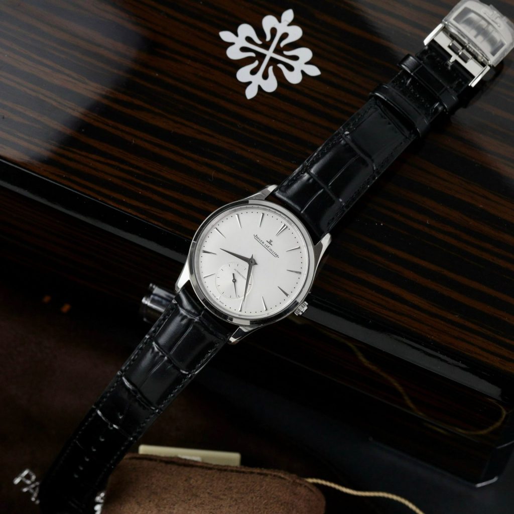 Đồng Hồ Jaeger-LeCoultre Rep 11 Màu Đen Master Ultra-Thin Automatic 39mm (9)