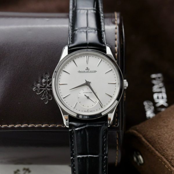 Đồng Hồ Jaeger-LeCoultre Rep 11 Màu Đen Master Ultra-Thin Automatic 39mm (9)