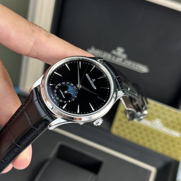 Đồng Hồ Jaeger Lecoultre Chế Tác Master Ultrathin Moon Màu Đen 39mm (3)