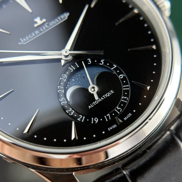 Đồng Hồ Jaeger Lecoultre Chế Tác Master Ultrathin Moon Màu Đen 39mm (3)