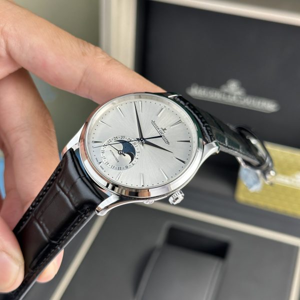 Đồng Hồ Jaeger Lecoultre Replica Master Ultrathin Moon Mặt Trắng 39mm (2)