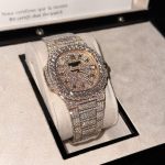 Đồng Hồ Patek Philippe Nautilus 5719 Chế Tác Bọc Vàng Full Moissanite 40mm (8)