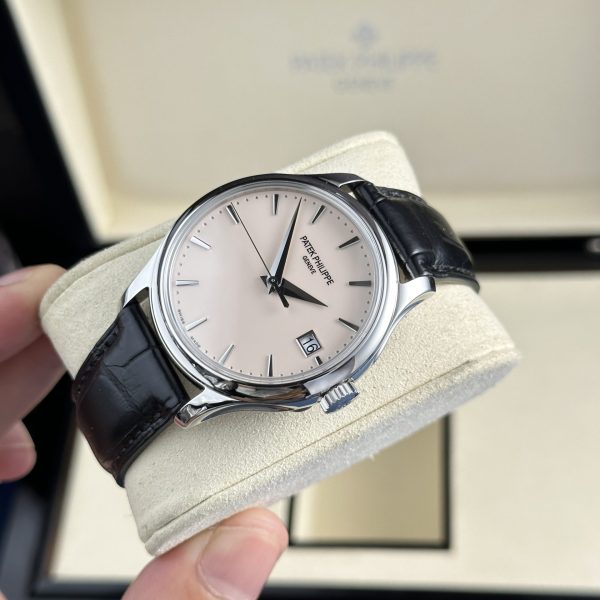 Đồng Hồ Patek Philippe Rep 11 Calatrava 5227G Mặt Số Mechanical Ivory 3KF 39mm (3)