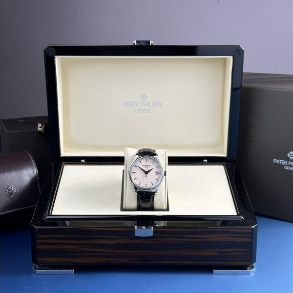 Đồng Hồ Patek Philippe Rep 11 Calatrava 5227G Mặt Số Mechanical Ivory 3KF 39mm (4)