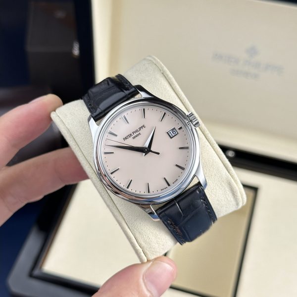 Đồng Hồ Patek Philippe Rep 11 Calatrava 5227G Mặt Số Mechanical Ivory 3KF 39mm (7)