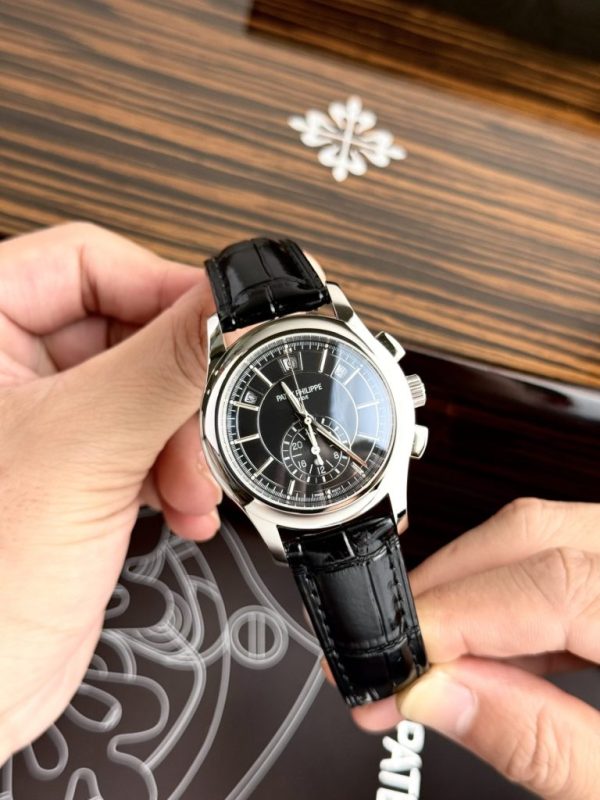 Đồng Hồ Patek Philippe Rep 11 Complications 5905G Mặt Số Đen 42mm (6)